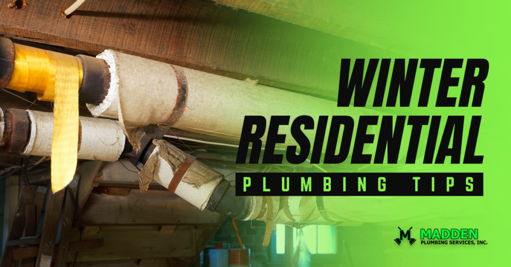 Winter residential plumbing tips