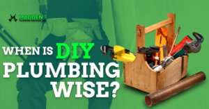 When is DIY Plumbing Wise?
