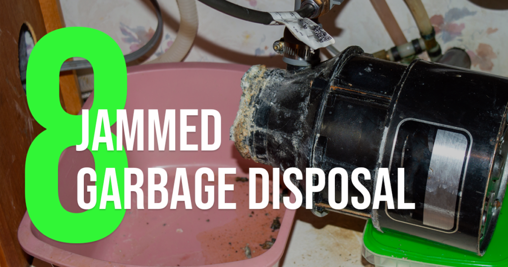jammed garbage disposal