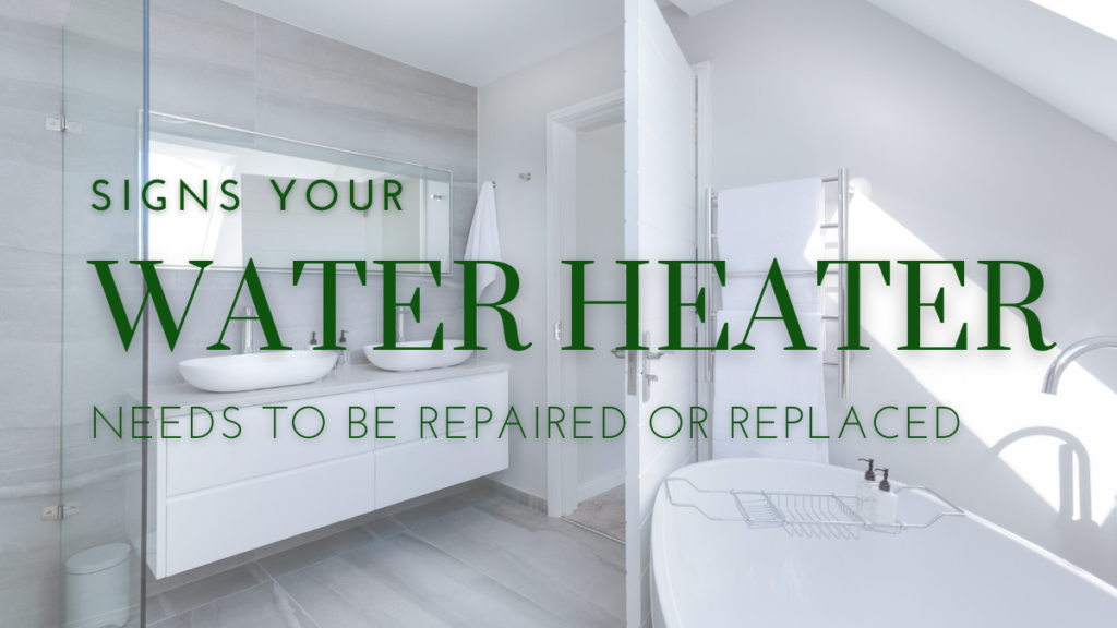 Signs Your Water Heater Needs to be Repaired or Replaced - Madden Plumbing Services