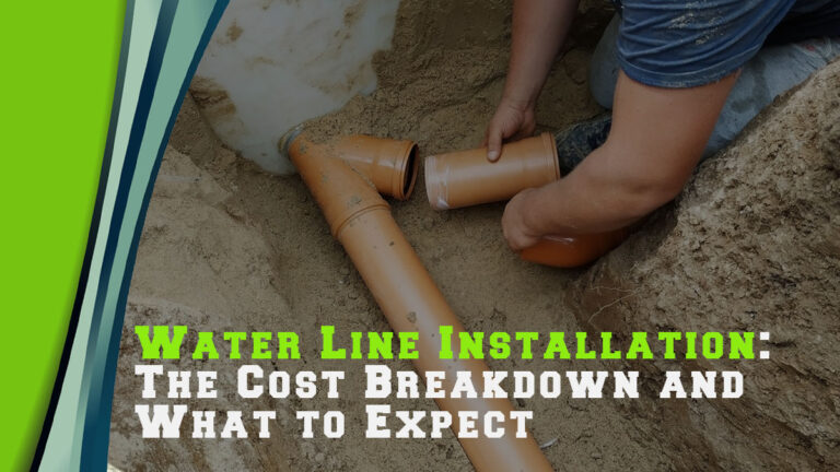 Water Line Installation: The Cost Breakdown and What to Expect